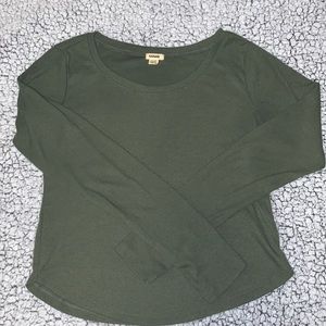 Long Sleeve Crop Top | Garage